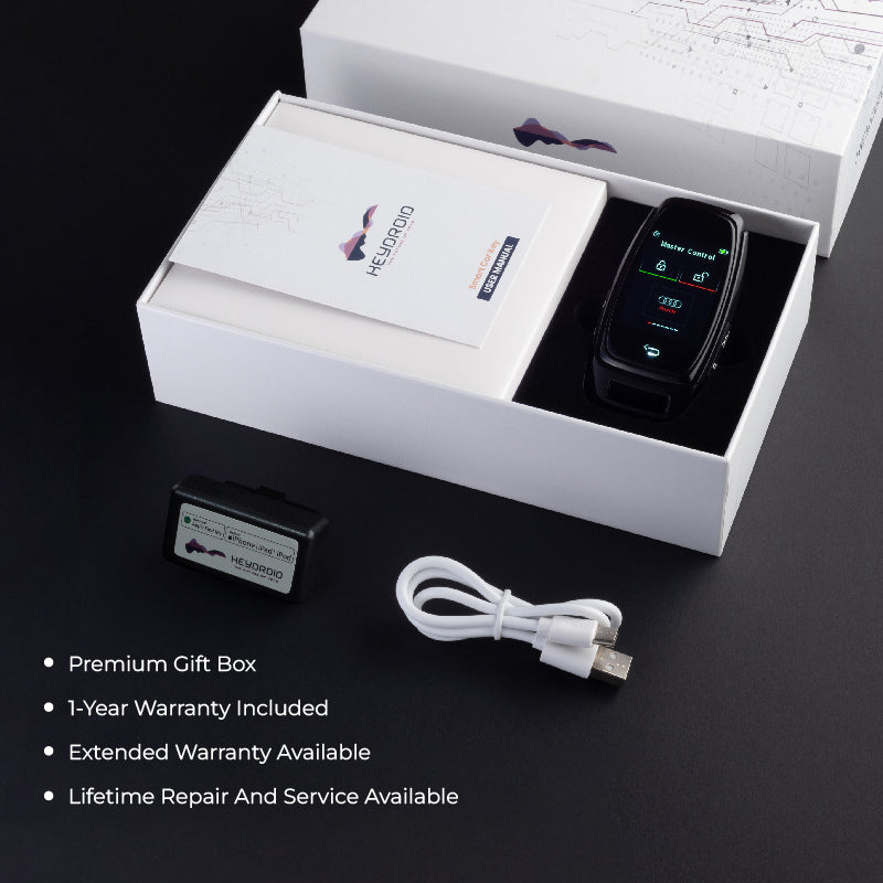 Slate Smart Car Key | UHD Touchscreen, Keyless Entry, Anti Theft | Compatible with all cars