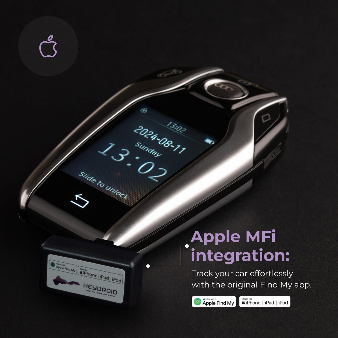 Tron 2.0 (with Alcohol Detection) | Smart Remote Car Key with Touchscreen, Lightweight | 1 Year Warranty