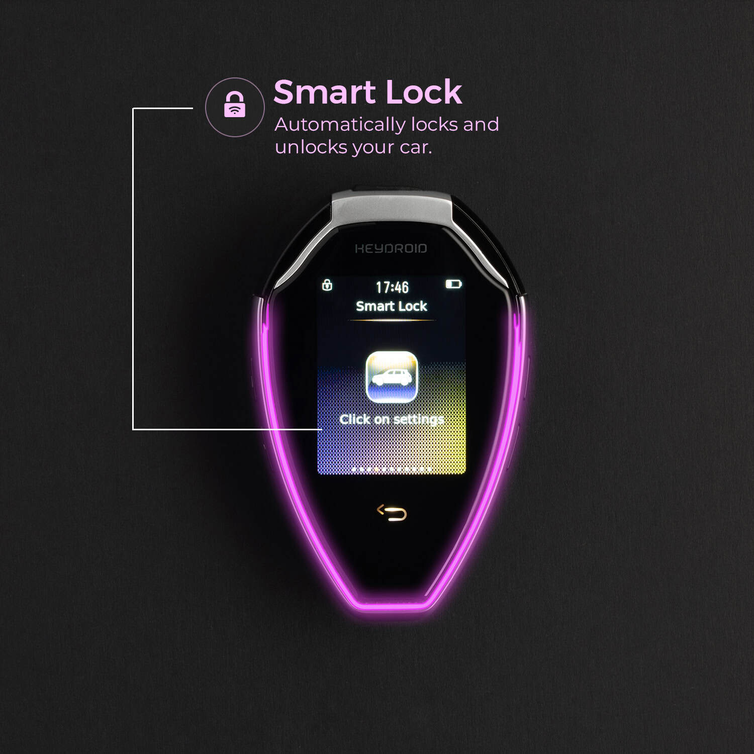 Jarvis (World's 1st 6 button key) | Smart Remote Car Key with Touchscreen, Lightweight | 2 Years Warranty