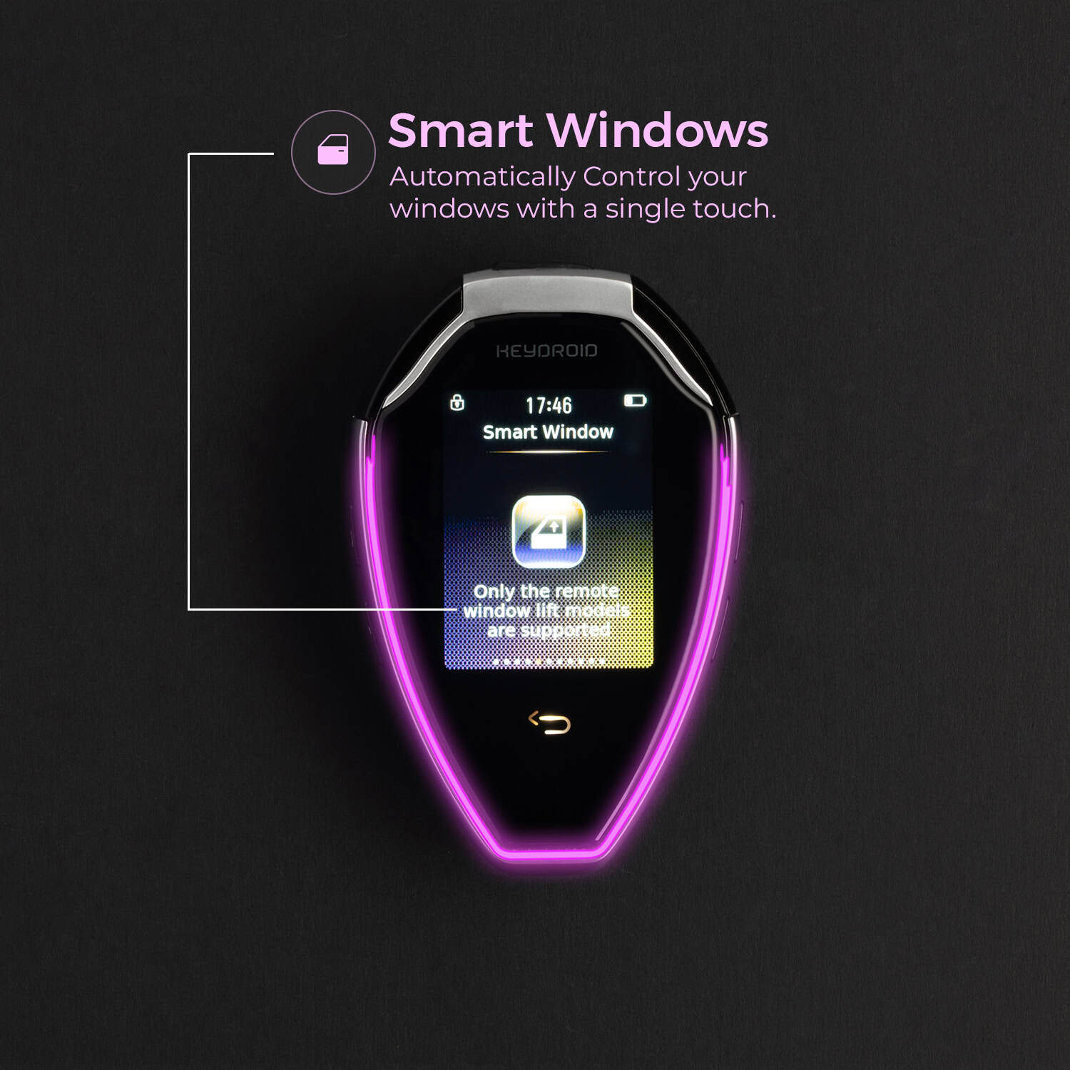 Jarvis (World's 1st 6 button key) | Smart Remote Car Key with Touchscreen, Lightweight | 2 Years Warranty