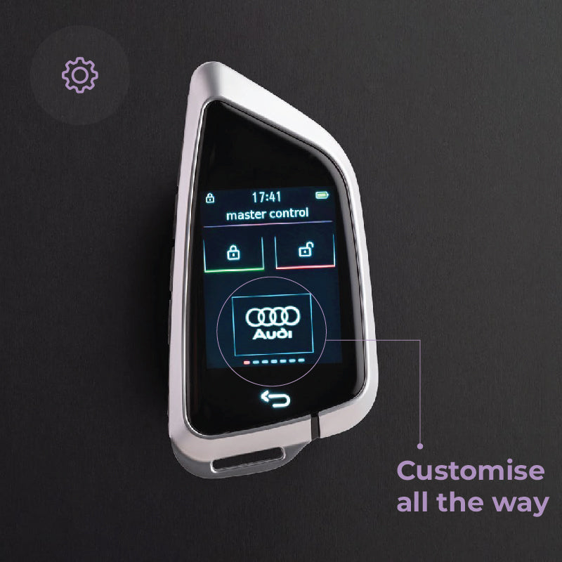 Blade 2.0 Smart Car Key | UHD Touchscreen, Keyless Entry, Anti Theft | Compatible with all cars