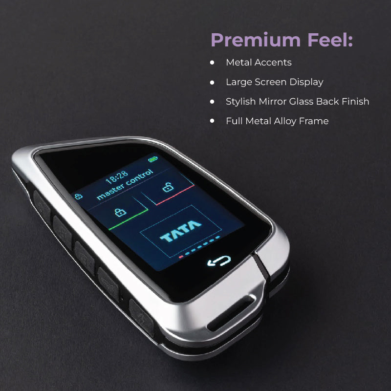 Blade 2.0 Smart Car Key | UHD Touchscreen, Keyless Entry, Anti Theft | Compatible with all cars