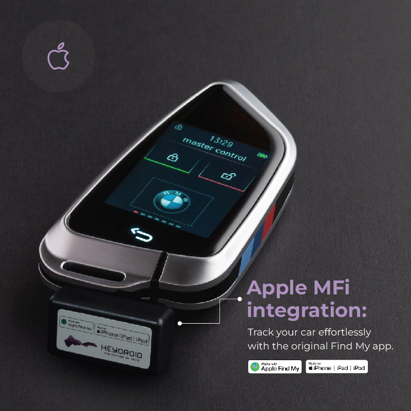 Blade 2.0 Smart Car Key | UHD Touchscreen, Keyless Entry, Anti Theft | Compatible with all cars