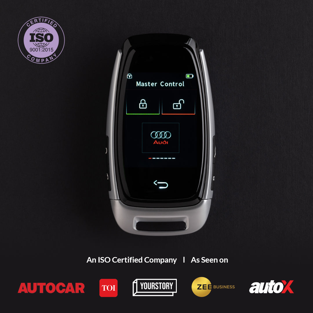 Slate Smart Car Key | UHD Touchscreen, Keyless Entry, Anti Theft | Compatible with all cars