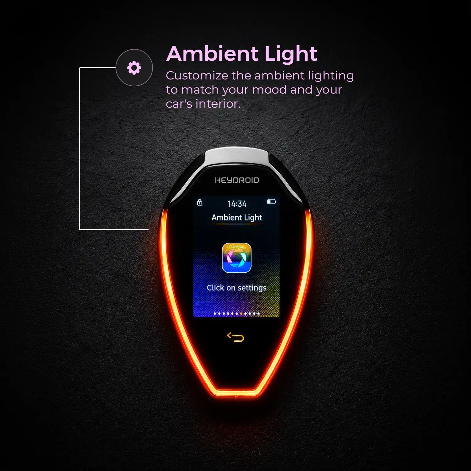 Jarvis (World's 1st 6 button key) | Smart Remote Car Key with Touchscreen, Lightweight | 2 Years Warranty