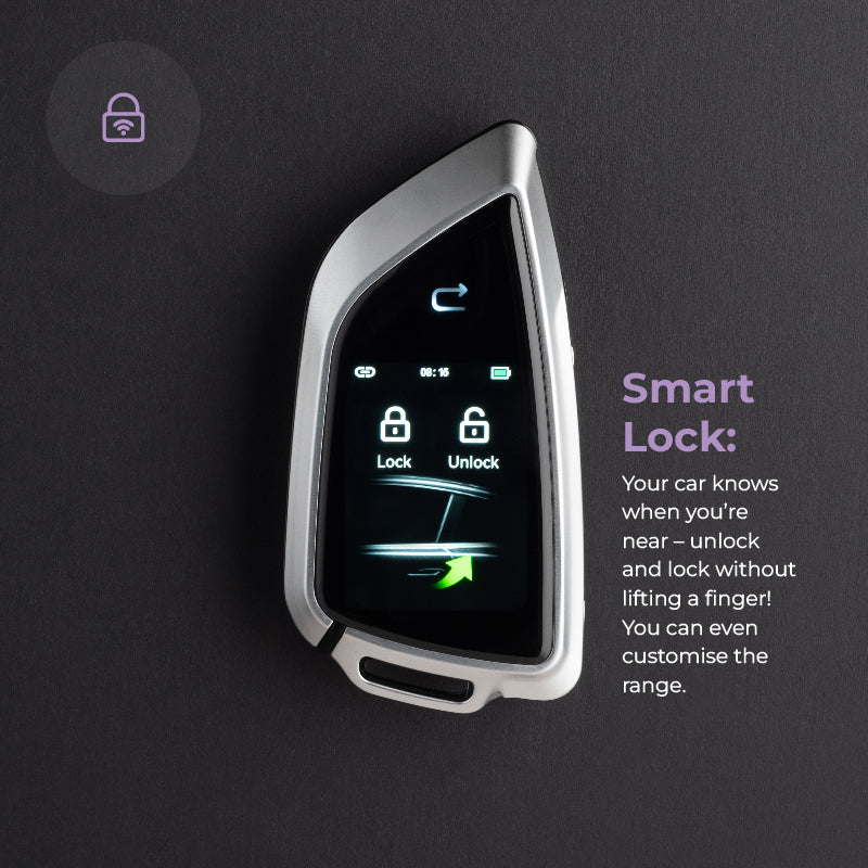 Blade Flip Smart Car Key | UHD Touchscreen, Keyless Entry, Anti Theft | Flip Smart Key | Compatible with all cars