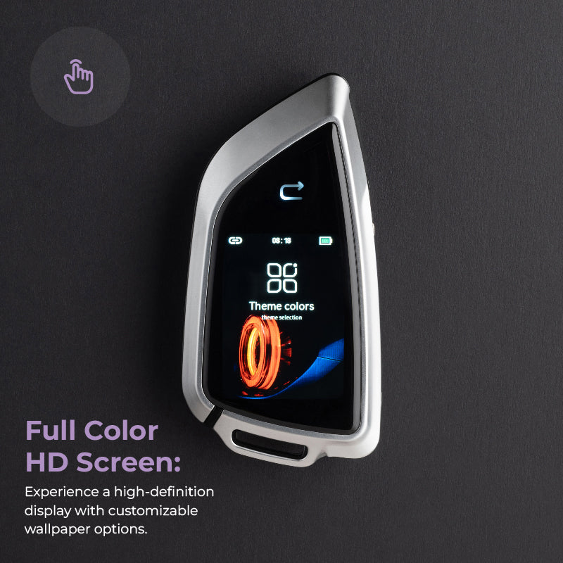 Blade Flip Smart Car Key | UHD Touchscreen, Keyless Entry, Anti Theft | Flip Smart Key | Compatible with all cars