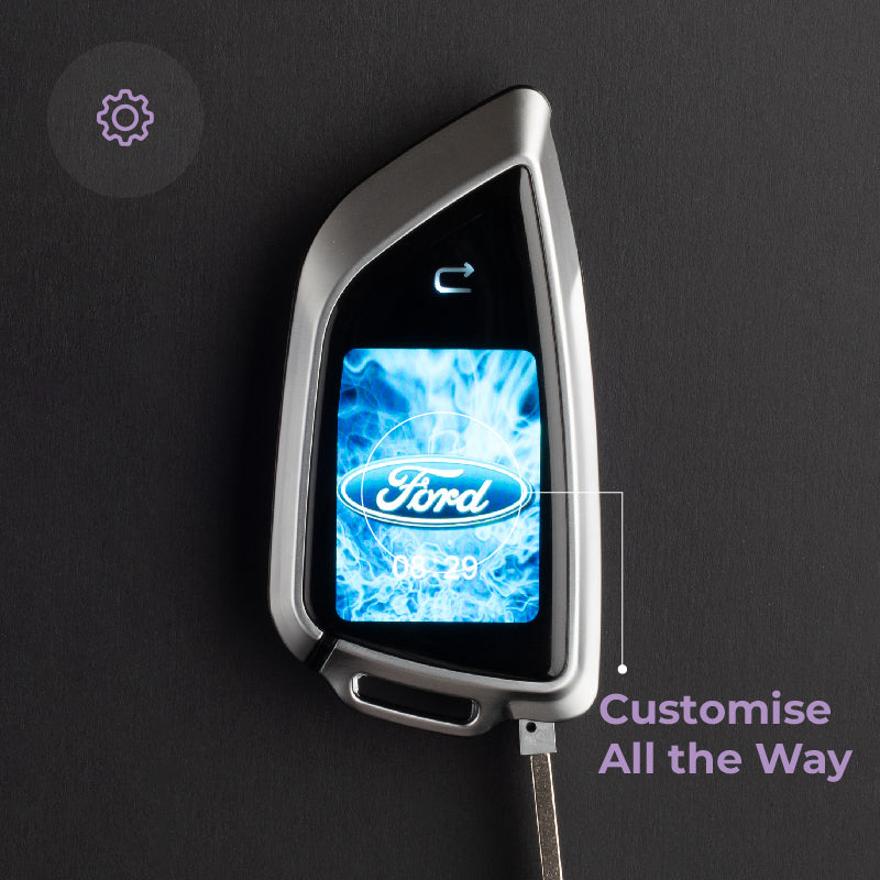 Blade Flip Smart Car Key | UHD Touchscreen, Keyless Entry, Anti Theft | Flip Smart Key | Compatible with all cars