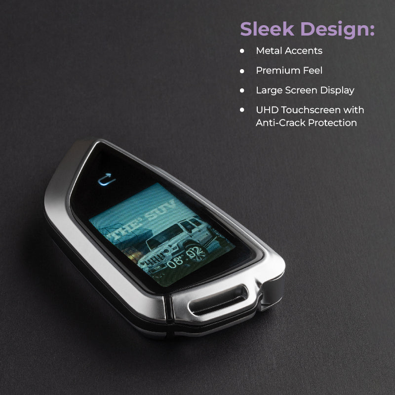 Blade Flip Smart Car Key | UHD Touchscreen, Keyless Entry, Anti Theft | Flip Smart Key | Compatible with all cars