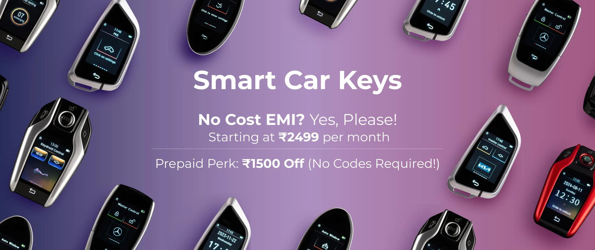 Smart Key for Car, LCD Smart Car Key Replacement – KeyDroid