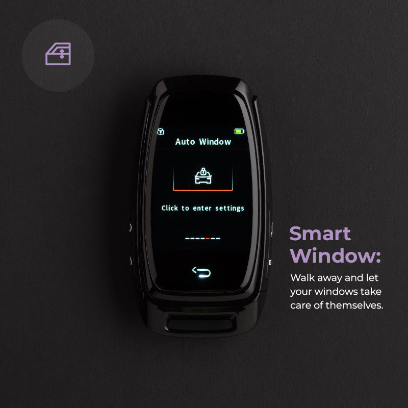 Slate Smart Car Key | UHD Touchscreen, Keyless Entry, Anti Theft | Compatible with all cars