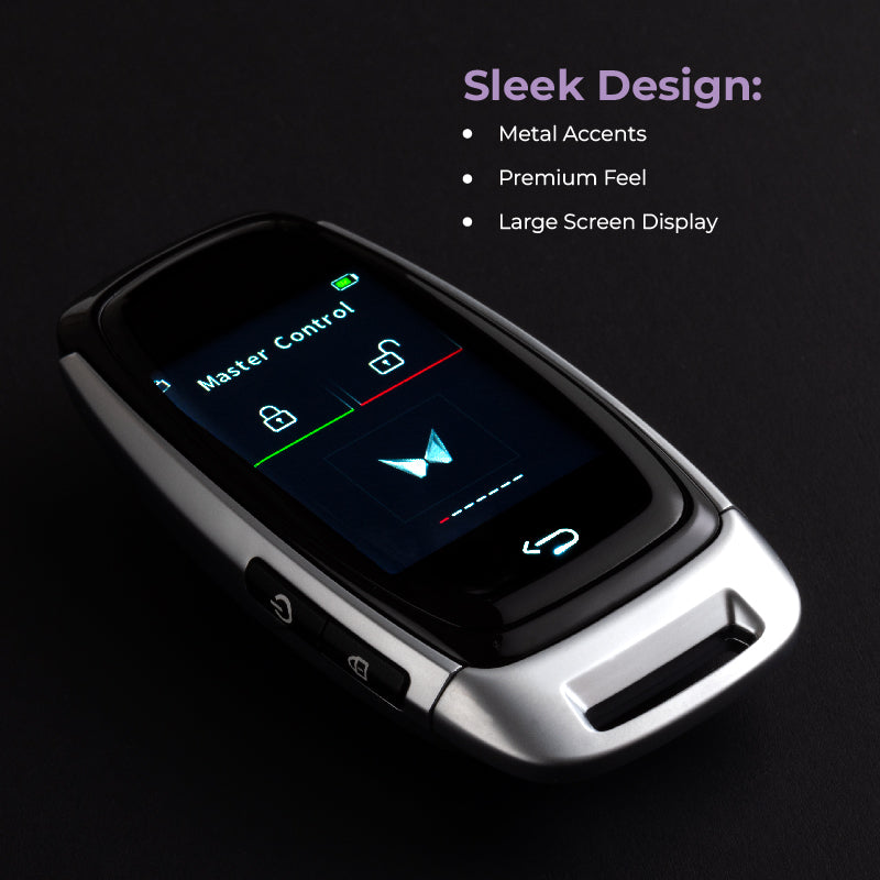 Slate Smart Car Key | UHD Touchscreen, Keyless Entry, Anti Theft | Compatible with all cars