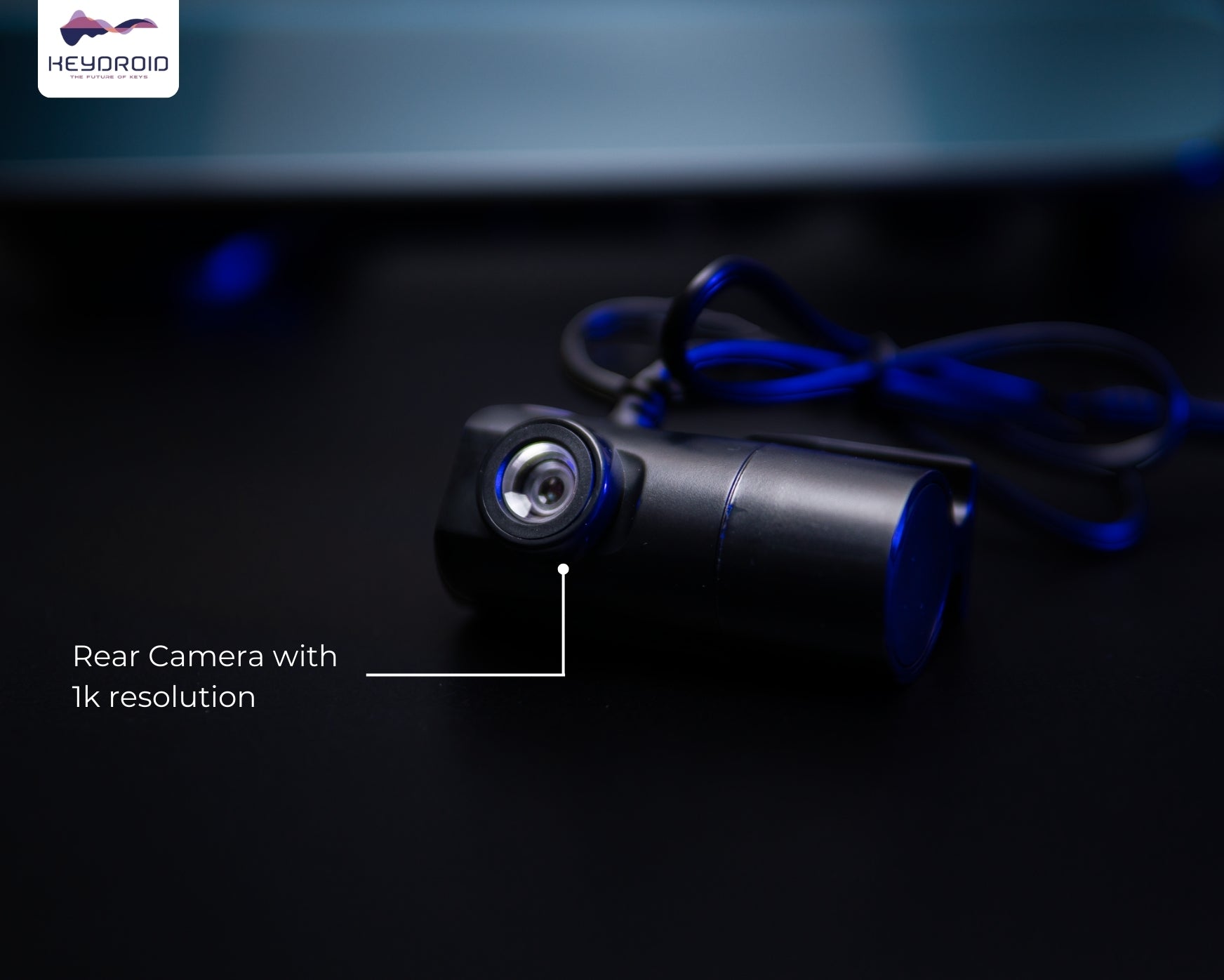 Keydroid- Front DashCam with Auto Dimming Mirror