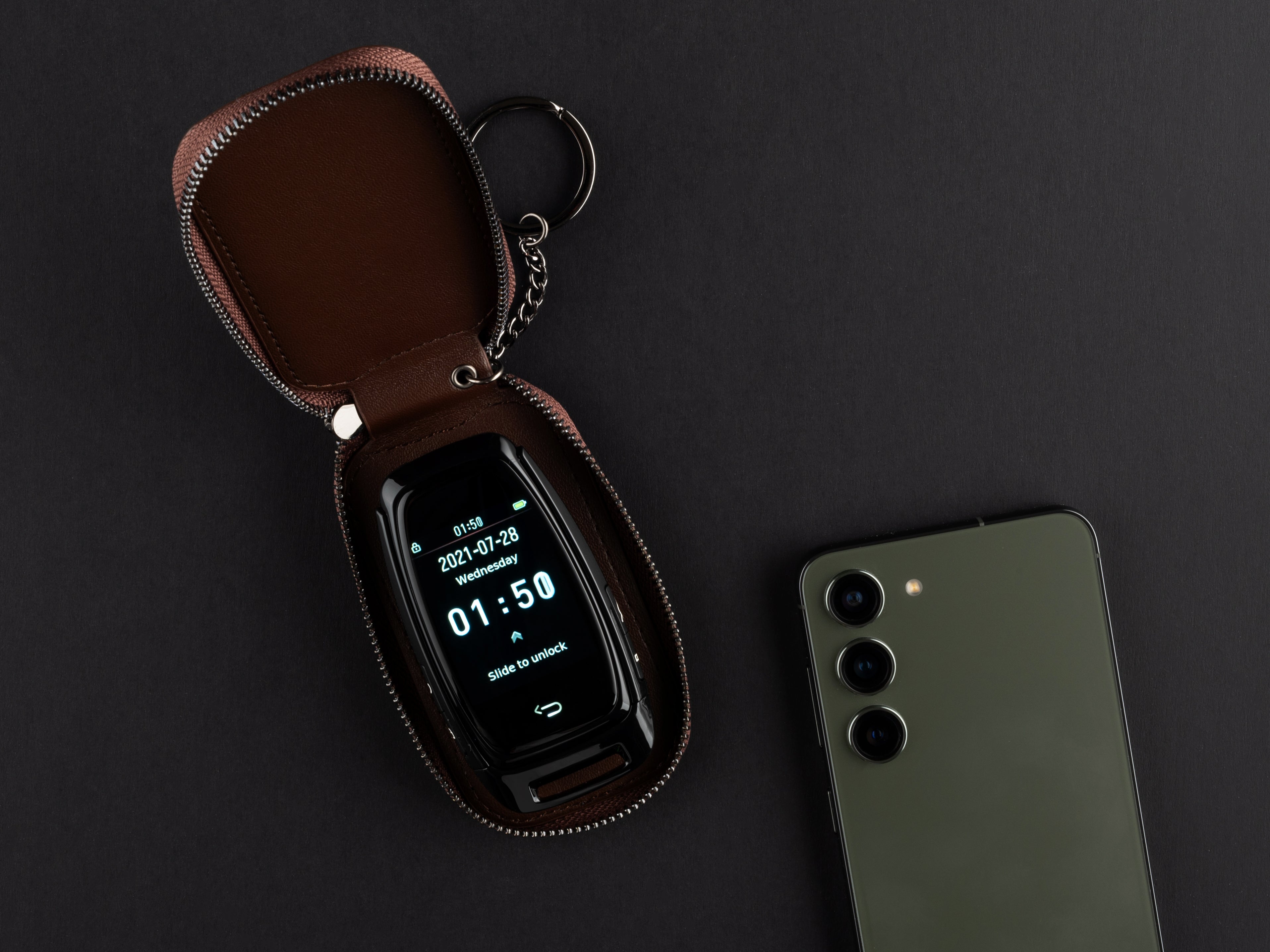 Keydroid Leather Case