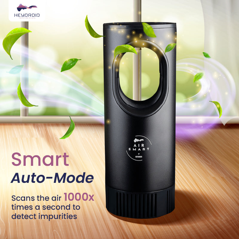 Keydroid Air Smart Car Air Purifier |  HEPA H12 Filter | UV protection