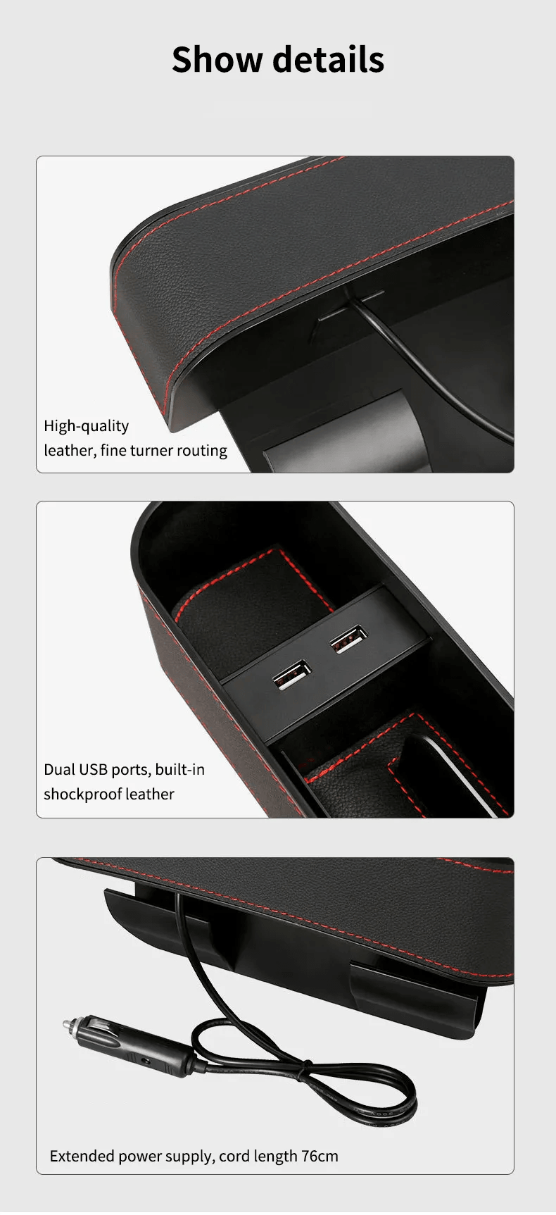 Car Seat Organiser - Keydroid