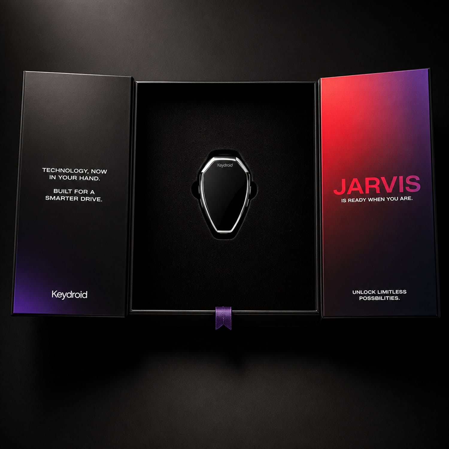 Jarvis (World's 1st 6 button key) | Smart Remote Car Key with Touchscreen, Lightweight | 2 Years Warranty